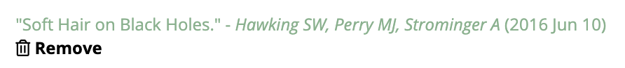 publication delete